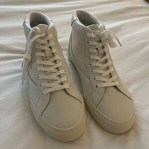 Madewell White High-Top Sneakers